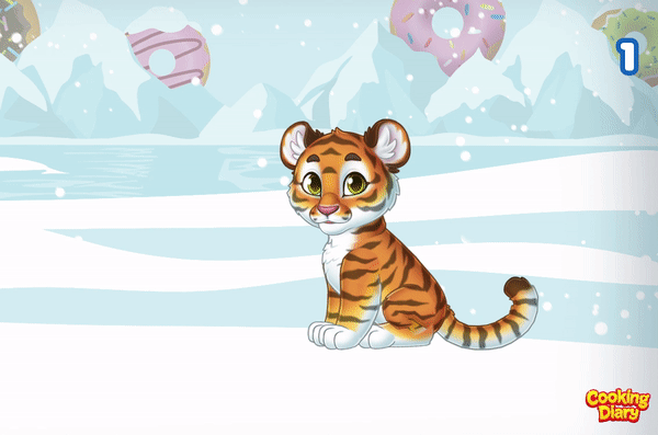 Tiger poses